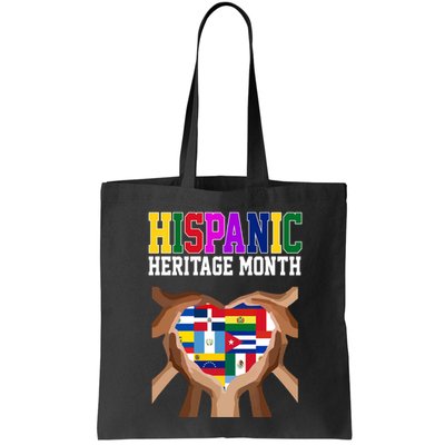Hispanic Heritage Month Heart Hands Bag