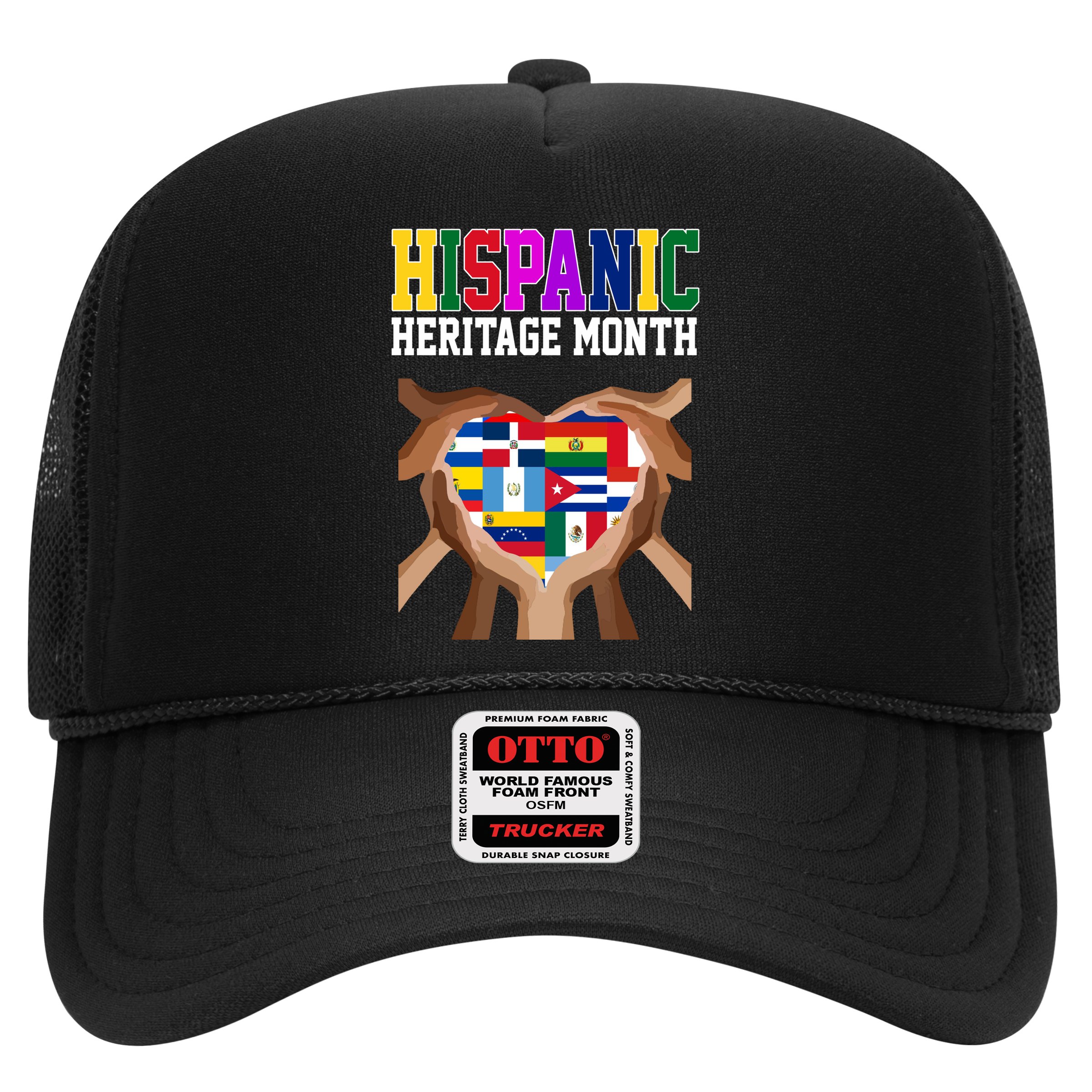 Hispanic Heritage Month Heart Hands Hat