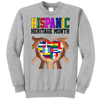 Hispanic Heritage Month Heart Hands Sweatshirt