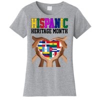 Hispanic Heritage Month Heart Hands Women's T-Shirt