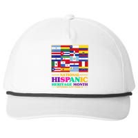 Hispanic Heritage Month Mes De La Herencia Snapback Five-Panel Rope Hat