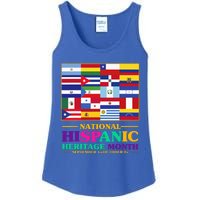 Hispanic Heritage Month Mes De La Herencia Hispana Ladies Essential Tank