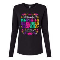 Hispanic Heritage Month Mes De La Herencia Hispana Womens Cotton Relaxed Long Sleeve T-Shirt