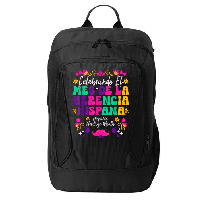 Hispanic Heritage Month Mes De La Herencia Hispana City Backpack