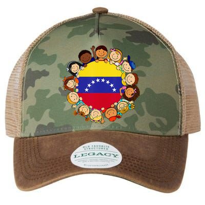 Hispanic Heritage Month Venezuela Venezuelan Flag Legacy Tie Dye Trucker Hat