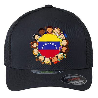 Hispanic Heritage Month Venezuela Venezuelan Flag Flexfit Unipanel Trucker Cap