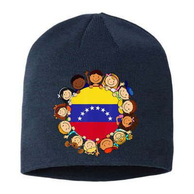 Hispanic Heritage Month Venezuela Venezuelan Flag Sustainable Beanie