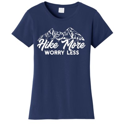 Hiker Hike More Worry Less Women's T-Shirt