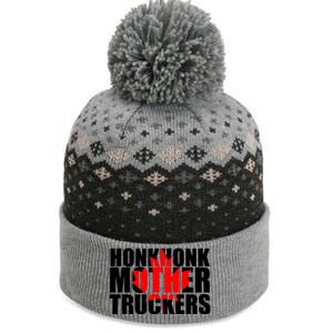 Honk Honk Mother Truckers The Baniff Cuffed Pom Beanie