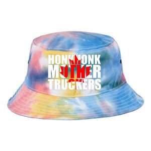 Honk Honk Mother Truckers Tie Dye Newport Bucket Hat