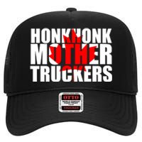 Honk Honk Mother Truckers High Crown Mesh Back Trucker Hat