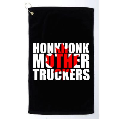 Honk Honk Mother Truckers Golf Towel