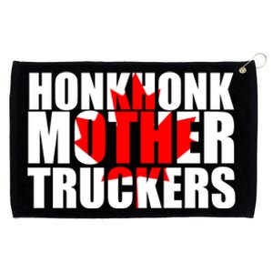 Honk Honk Mother Truckers Grommeted Golf Towel