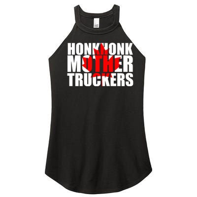 Honk Honk Mother Truckers Women’s Perfect Tri Rocker Tank