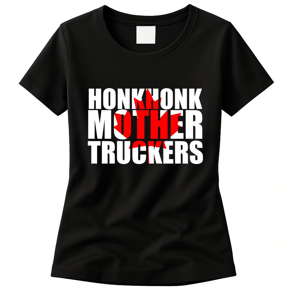 Honk Honk Mother Truckers Womens T-Shirt