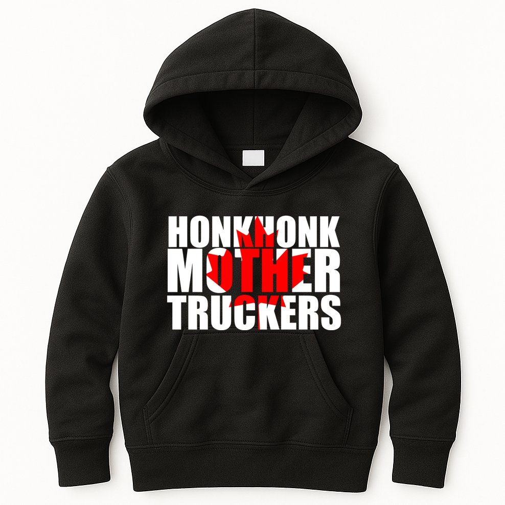 Honk Honk Mother Truckers Kids Hoodie