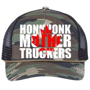 Honk Honk Mother Truckers Retro Rope Trucker Hat Cap