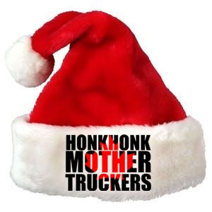 Honk Honk Mother Truckers Premium Christmas Santa Hat