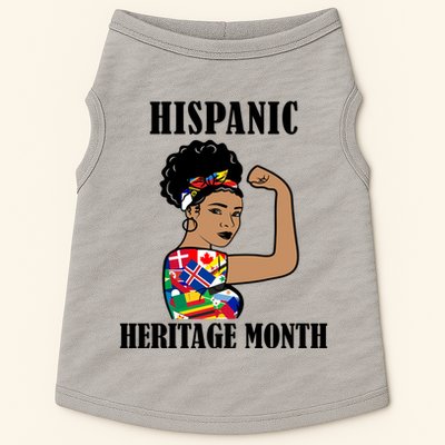 Hispanic Heritage Month Strong Doggie Tank