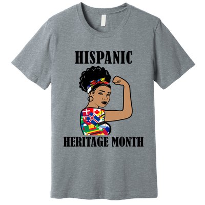 Hispanic Heritage Month Strong Premium T-Shirt