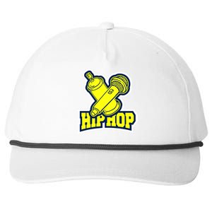 Hip Hop Microphone Snapback Five-Panel Rope Hat