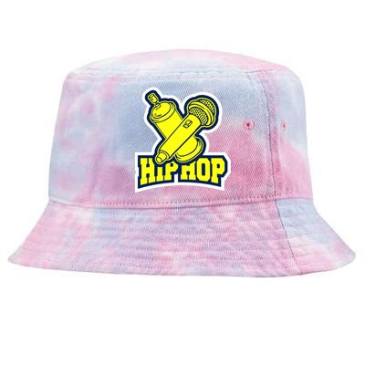 Hip Hop Microphone Tie-Dyed Bucket Hat