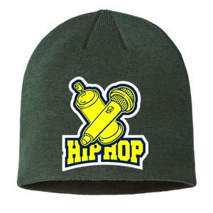 Hip Hop Microphone Sustainable Beanie