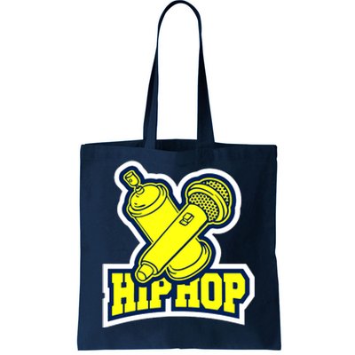 Hip Hop Microphone Tote Bag