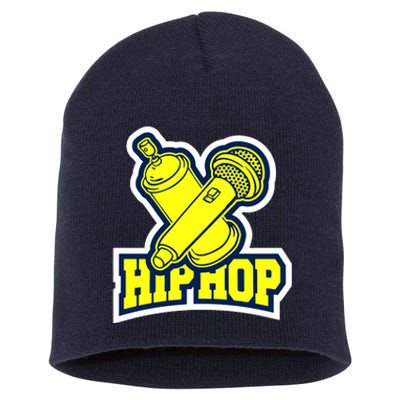 Hip Hop Microphone Short Acrylic Beanie