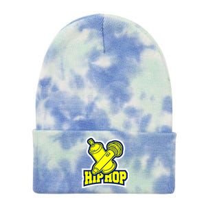 Hip Hop Microphone Tie Dye 12in Knit Beanie