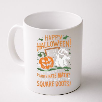 Happy Halloween Math Teacher Scientist Funny Coffee Mug