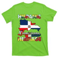 Hispanic Heritage Month Dominican Republic Flag Dominicana T-Shirt