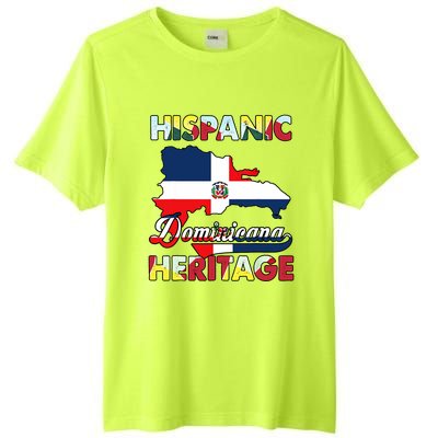 Hispanic Heritage Month Dominican Republic Flag Dominicana Tall Fusion ChromaSoft Performance T-Shirt