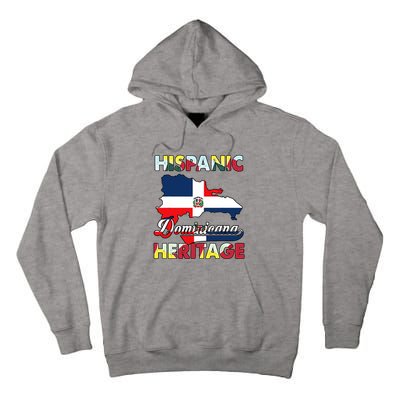 Hispanic Heritage Month Dominican Republic Flag Dominicana Tall Hoodie