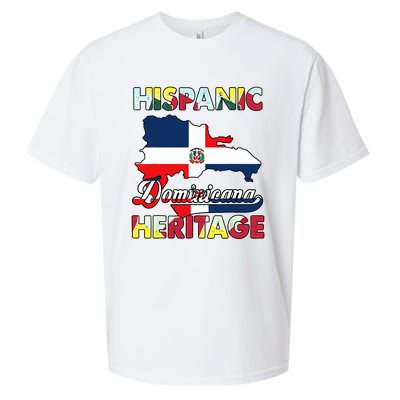 Hispanic Heritage Month Dominican Republic Flag Dominicana Sueded Cloud Jersey T-Shirt