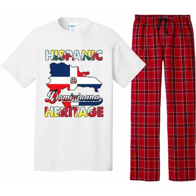 Hispanic Heritage Month Dominican Republic Flag Dominicana Pajama Set