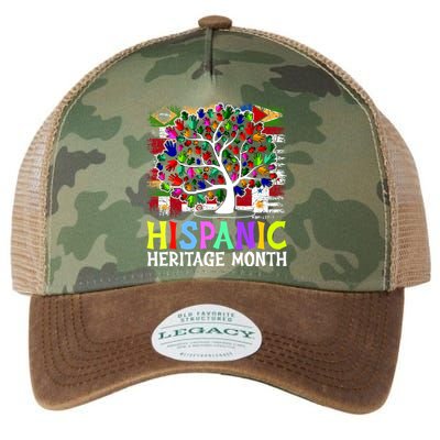 Hispanic Heritage Month Tree Legacy Tie Dye Trucker Hat
