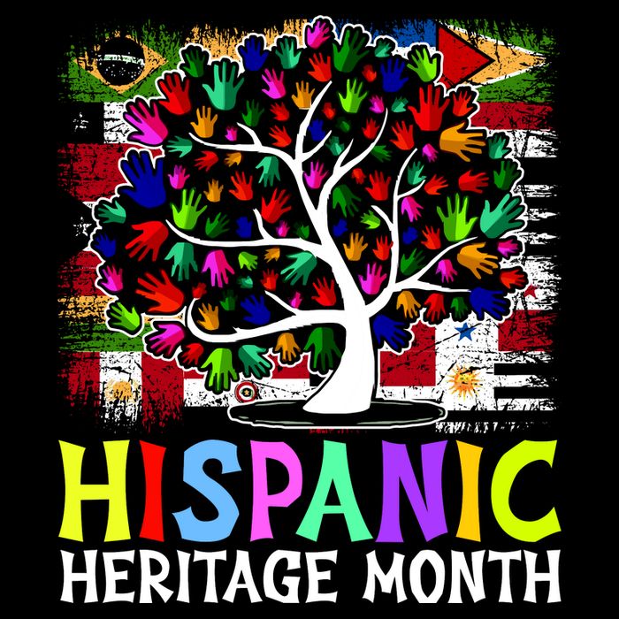 Hispanic Heritage Month Tree Cooling Performance Crew T-Shirt
