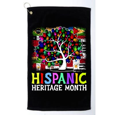 Hispanic Heritage Month Tree Golf Towel