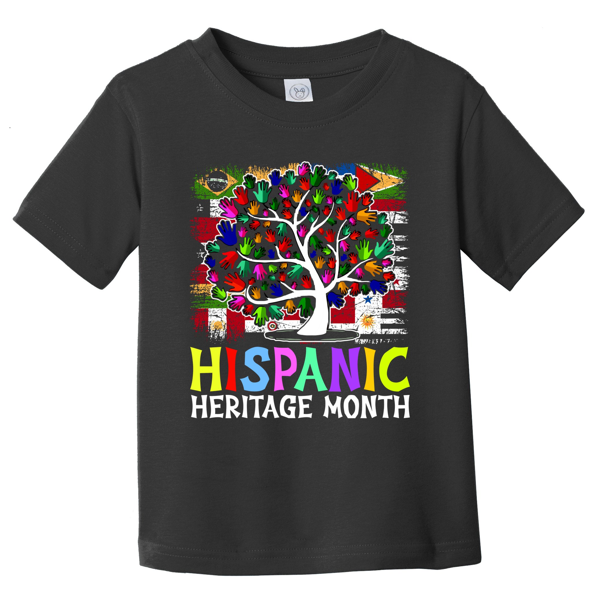 Hispanic Heritage Month Tree Toddler T-Shirt