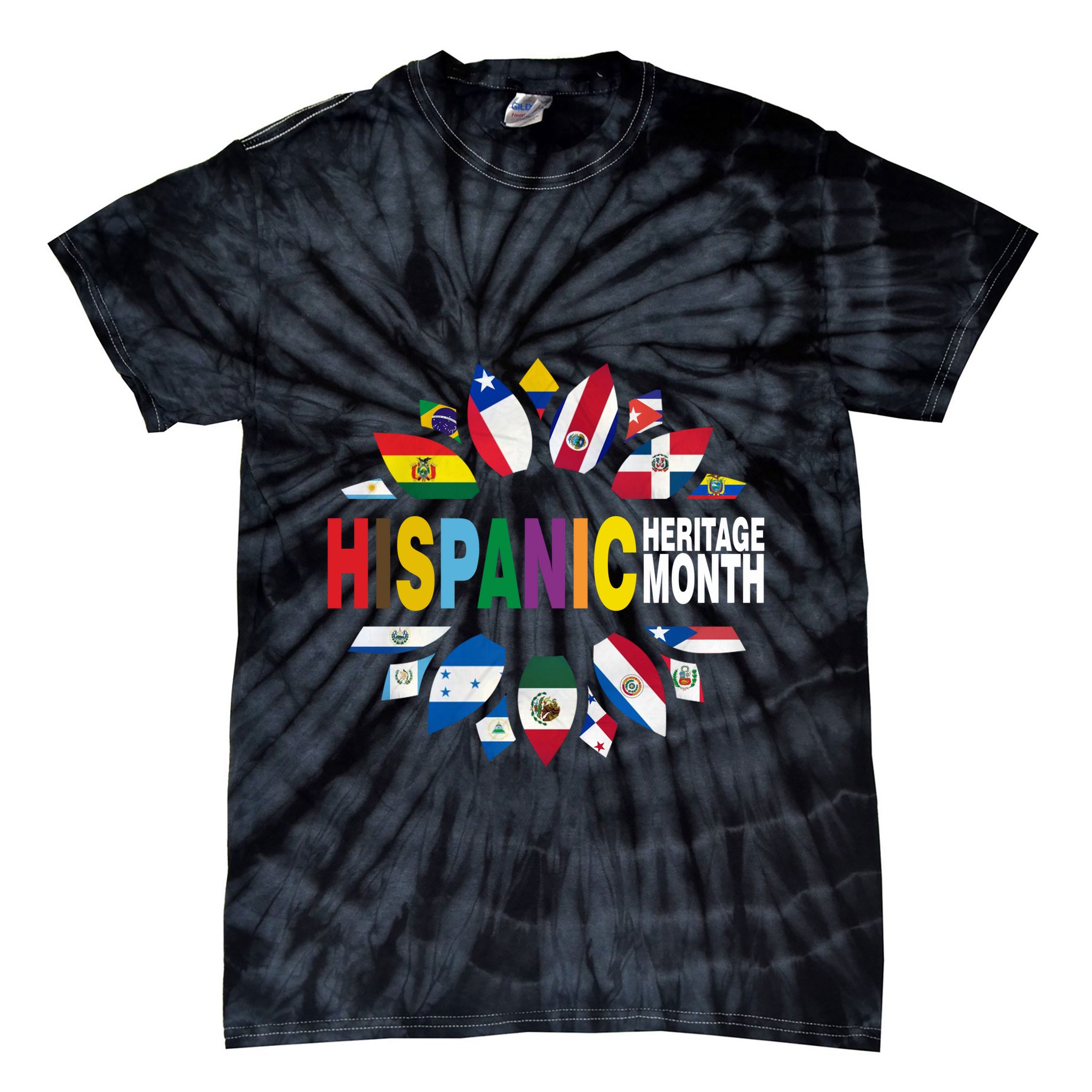 Hispanic Heritage Month Tie-Dye T-Shirt
