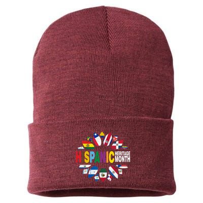 Hispanic Heritage Month Sustainable Knit Beanie