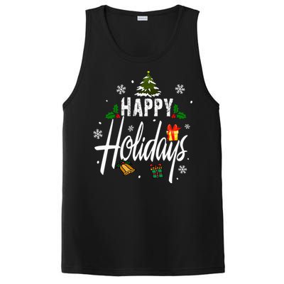 Happy Holidays | Merry Christmas PosiCharge Competitor Tank