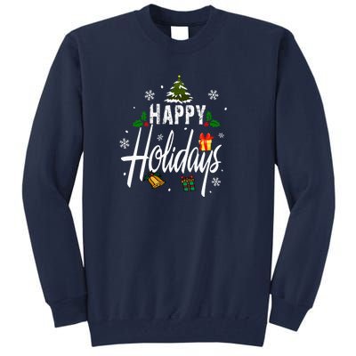 Happy Holidays | Merry Christmas Tall Sweatshirt