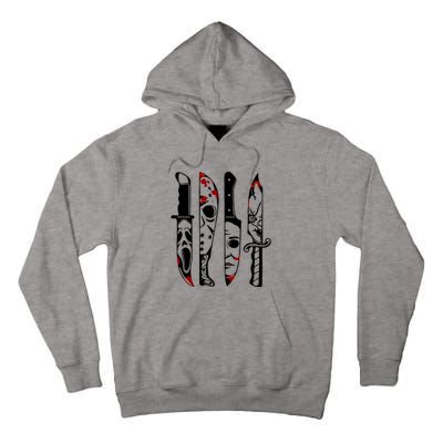 Halloween Horror Movie Characters Tall Hoodie