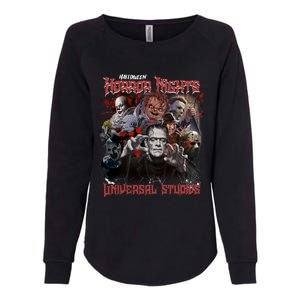 Halloween Horror Nights Universal Horror Characters Halloween Myers Womens California Wash Sweatshirt