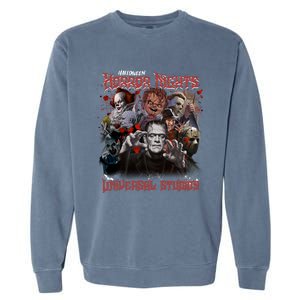 Halloween Horror Nights Universal Horror Characters Halloween Myers Garment-Dyed Sweatshirt