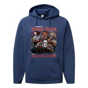 Halloween Horror Nights Universal Horror Characters Halloween Myers Performance Fleece Hoodie