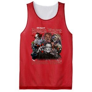 Halloween Horror Nights Universal Horror Characters Halloween Myers Mesh Reversible Basketball Jersey Tank