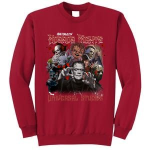 Halloween Horror Nights Universal Horror Characters Halloween Myers Tall Sweatshirt